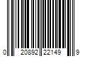 Barcode Image for UPC code 020892221499