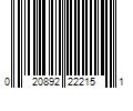 Barcode Image for UPC code 020892222151