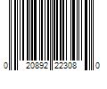 Barcode Image for UPC code 020892223080