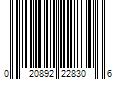 Barcode Image for UPC code 020892228306