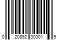 Barcode Image for UPC code 020892300019