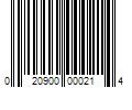 Barcode Image for UPC code 020900000214