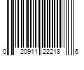 Barcode Image for UPC code 020911222186