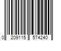 Barcode Image for UPC code 0209115574240