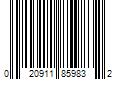 Barcode Image for UPC code 020911859832