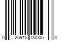 Barcode Image for UPC code 020915000063