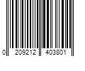 Barcode Image for UPC code 02092124038050