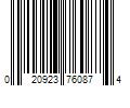 Barcode Image for UPC code 020923760874