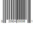 Barcode Image for UPC code 020924000061