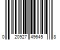 Barcode Image for UPC code 020927496458