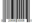 Barcode Image for UPC code 020935000050