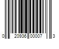 Barcode Image for UPC code 020936000073