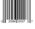 Barcode Image for UPC code 020956000077