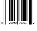 Barcode Image for UPC code 020960000032