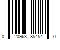 Barcode Image for UPC code 020963854540