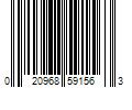 Barcode Image for UPC code 020968591563