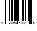 Barcode Image for UPC code 020968619045