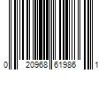 Barcode Image for UPC code 020968619861