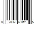 Barcode Image for UPC code 020968630125