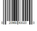 Barcode Image for UPC code 020968630200