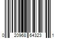 Barcode Image for UPC code 020968643231