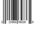 Barcode Image for UPC code 020968658365