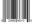 Barcode Image for UPC code 020968663109