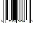 Barcode Image for UPC code 020968666643