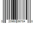 Barcode Image for UPC code 020968667848