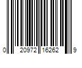 Barcode Image for UPC code 020972162629