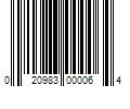 Barcode Image for UPC code 020983000064