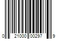 Barcode Image for UPC code 021000002979