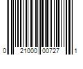 Barcode Image for UPC code 021000007271