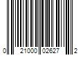 Barcode Image for UPC code 021000026272