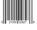 Barcode Image for UPC code 021000028276