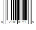 Barcode Image for UPC code 021000037513