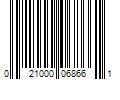 Barcode Image for UPC code 021000068661