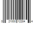 Barcode Image for UPC code 021000122844