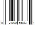 Barcode Image for UPC code 021000658831