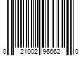 Barcode Image for UPC code 021002966620