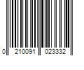 Barcode Image for UPC code 0210091023332