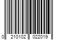 Barcode Image for UPC code 0210102022019