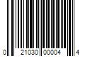 Barcode Image for UPC code 021030000044