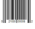 Barcode Image for UPC code 021030000082