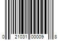 Barcode Image for UPC code 021031000098