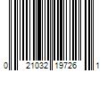 Barcode Image for UPC code 021032197261