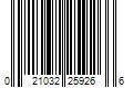 Barcode Image for UPC code 021032259266