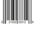 Barcode Image for UPC code 021032333126