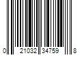 Barcode Image for UPC code 021032347598