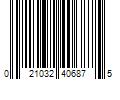 Barcode Image for UPC code 021032406875